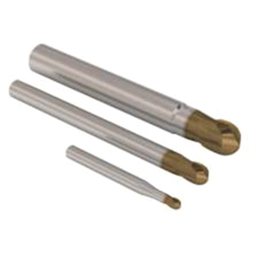 Seco Tools 02968293 | JH112060D4B.0Z2 6.00mm Diameter x 6.00mm Shank x 3.00mm Corner Radius x 100.00mm OAL x 28 Degree Helix Angle 2 Flute HXT Coated Carbide Ball End Mill