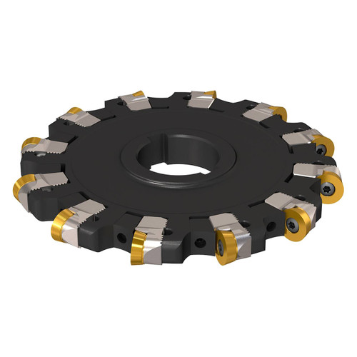 Seco Tools 02993837 | 335.25-160.1317.40-12R-R8 165.00mm Diameter x 16.52mm Functional Length x 90 Degree Cutting Edge Angle Indexable Slotting Cutter