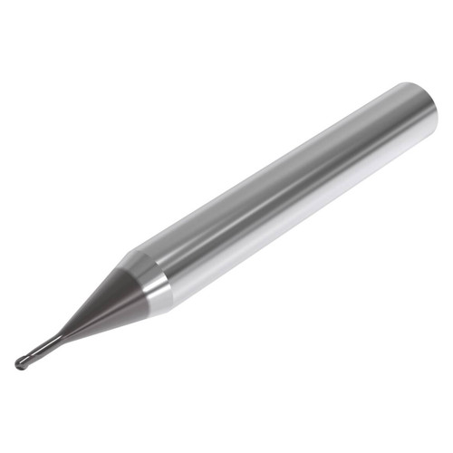 Seco Tools 03171266 | JMB562015G2B.0Z2 1.50mm Diameter x 6.00mm Shank x 0.75mm Corner Radius x 50.00mm OAL x 30 Degree Helix Angle 2 Flute SIRON Coated Carbide Ball End Mill