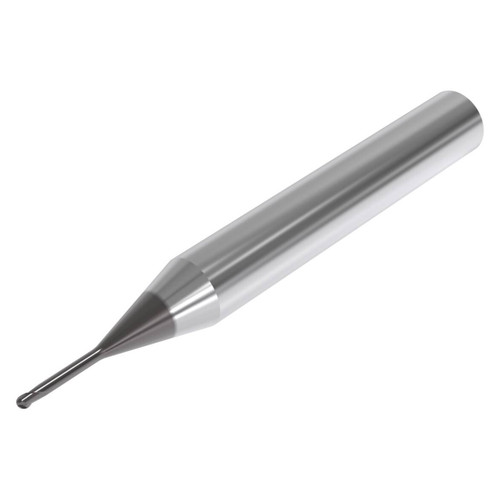 Seco Tools 03171276 | JMB562015G4B.0Z2 1.50mm Diameter x 6.00mm Shank x 0.75mm Corner Radius x 50.00mm OAL x 30 Degree Helix Angle 2 Flute SIRON Coated Carbide Ball End Mill