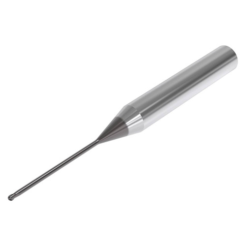Seco Tools 03171298 | JMB562015G7B.0Z2 1.50mm Diameter x 6.00mm Shank x 0.75mm Corner Radius x 80.00mm OAL x 30 Degree Helix Angle 2 Flute SIRON Coated Carbide Ball End Mill