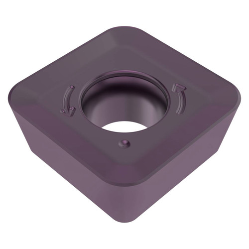 Seco Tools 10068958 |SPKT140523TN-M14 0.551" Inscribed Circle Diameter x 0.091" Corner Radius x 0.219" Thickness 4 Cutting Edge Carbide Milling Insert