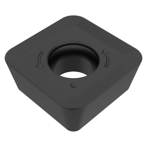 Seco Tools 10068961 |SPKT140523TN-M14 0.551" Inscribed Circle Diameter x 0.091" Corner Radius x 0.219" Thickness 4 Cutting Edge Carbide Milling Insert