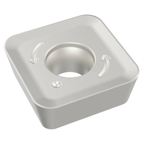 Seco Tools 10098065 |SPKT180630TN-M14 0.709" Inscribed Circle Diameter x 0.118" Corner Radius x 0.250" Thickness 4 Cutting Edge Carbide Milling Insert