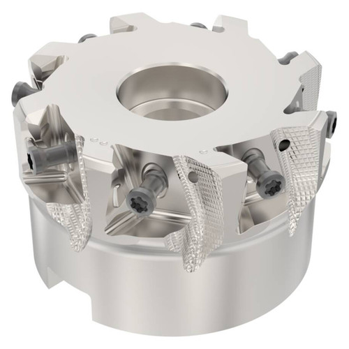 Seco Tools 10207995 | R220.94-02.50-LO12-8A 63.50mm Diameter x 40.00mm Functional Length x 90 Degree Cutting Edge Angle Indexable Square-Shoulder End Mill
