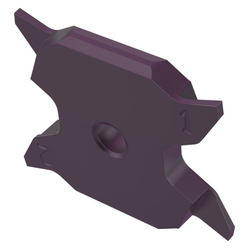 Seco Tools 02968222 | X4GK2503015-0300LN-FG 0.006" Corner Radius x 0.803" Thickness 4 Cutting Edge Carbide Grooving Insert