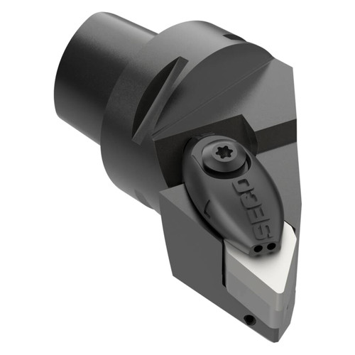 Seco Tools 10070164 | C4-DDJNL-27055-15-04JETI2 55.00mm Functional Length x 27.00mm Functional Width x 93 Degree Cutting Edge Angle Left Hand Modular Turning Head