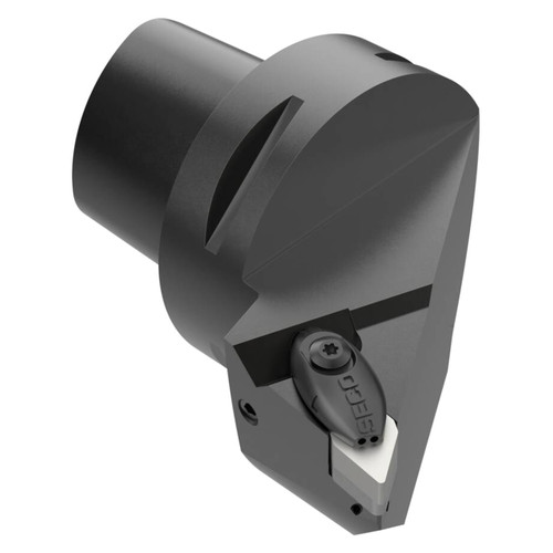 Seco Tools 10070317 | C8-DDJNL-55080-15JETI2 80.00mm Functional Length x 55.00mm Functional Width x 93 Degree Cutting Edge Angle Left Hand Modular Turning Head