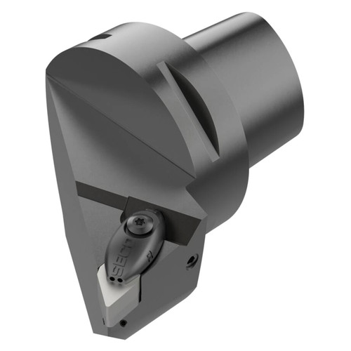 Seco Tools 10070318 | C8-DDJNR-55080-15JETI2 80.00mm Functional Length x 55.00mm Functional Width x 93 Degree Cutting Edge Angle Right Hand Modular Turning Head