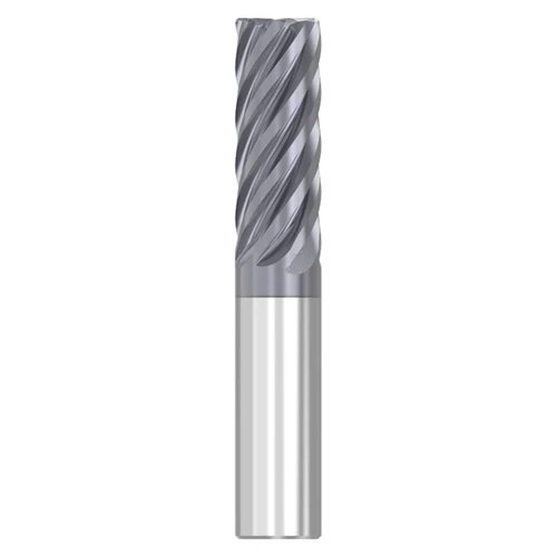 Seco Tools 17002320 | S738R.250D5R030.0Z7 ALTIN 0.250" Diameter x 0.250" Shank x 3.000" OAL x 38 Degree Helix Angle 7 Flute AlTiN Coated Carbide Corner Radius End Mill (N58252)