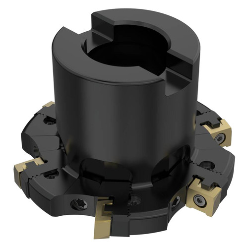 Seco Tools 00018584 | R335.18-080.1012.27-6R 80.00mm Diameter x 50.00mm Functional Length x 90 Degree Cutting Edge Angle Indexable Slotting Cutter