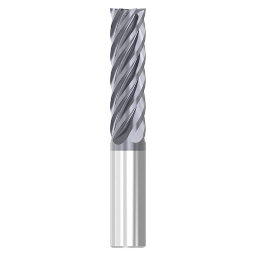 Seco Niagara Cutter 03007658 | S638.750D1S.0Z6 ALTIN 0.750" Diameter x 0.750" Shank x 4.000" OAL x 38 Degree Helix Angle 6 Flute AlTiN Coated Carbide Square End Mill (N00473)