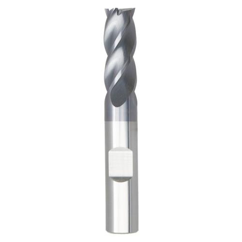 Seco Tools 03084048 | STS430.2.750D1S.3Z4 ALTIN 0.750" Diameter x 0.750" Shank x 3.000" OAL x 30 Degree Helix Angle 4 Flute AlTiN Coated Carbide Square End Mill (N09756)