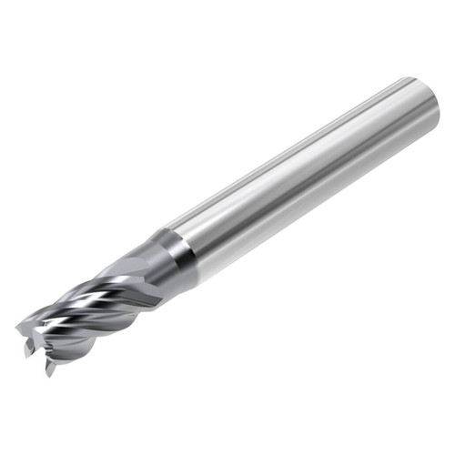 Seco Tools 03257830 | STS540.156F2S.0Z5 ALCRN 0.156" Diameter x 0.188" Shank x 2.000" OAL x 40 Degree Helix Angle 5 Flute AlCrN Coated Carbide Square End Mill