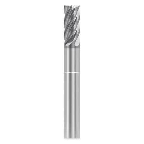 Seco Tools 03257851 | STSN540.250E5S.0Z5 ALCRN 0.250" Diameter x 0.250" Shank x 4.000" OAL x 40 Degree Helix Angle 5 Flute AlCrN Coated Carbide Square End Mill
