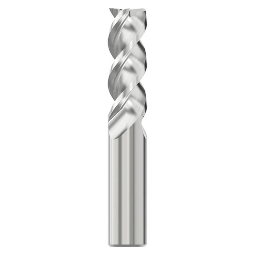 Seco Niagara Cutter 17003133 | A345.125D3S.0Z3 3.18mm Diameter x 3.18mm Shank x 38.10mm OAL x 45 Degree Helix Angle 3 Flute Uncoated Carbide Square End Mill (N61535)