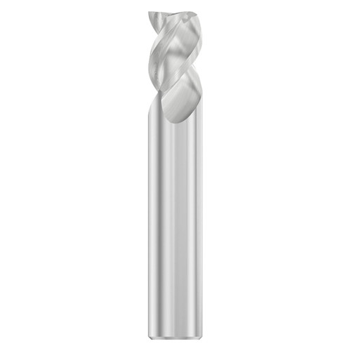 Seco Niagara Cutter 17003160 | A345.500D1S.0Z3 12.70mm Diameter x 12.70mm Shank x 76.20mm OAL x 45 Degree Helix Angle 3 Flute Uncoated Carbide Square End Mill (N61562)