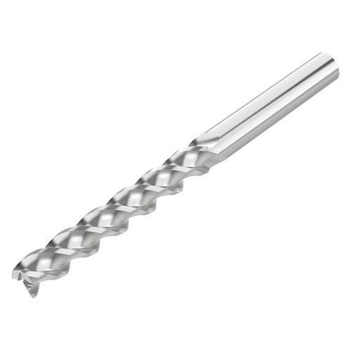 Seco Tools 17003163 | A345.500D6S.0Z3 12.70mm Diameter x 12.70mm Shank x 152.40mm OAL x 45 Degree Helix Angle 3 Flute Uncoated Carbide Square End Mill (N61565)