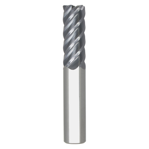 Seco Tools 17003615 | S545.625D1S.0Z5 ALTIN 0.625" Diameter x 0.625" Shank x 3.000" OAL x 45 Degree Helix Angle 5 Flute AlTiN Carbide Square End Mill (N62017)