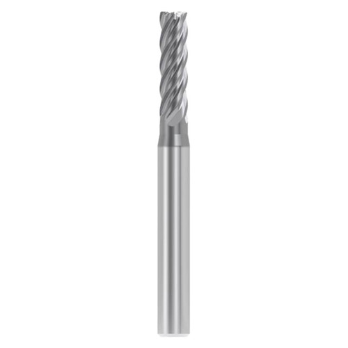 Seco Tools 03257833 | STR540.156F4R010.0Z5 ALCRN 0.156" Diameter x 0.188" Shank x 2.000" OAL x 40 Degree Helix Angle 5 Flute AlCrN Coated Carbide Corner Radius End Mill