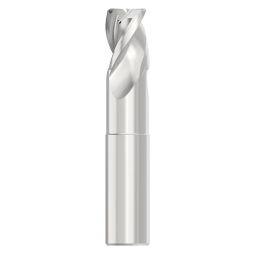 Seco Tools 03302635 | AN335R.500E2R030.0Z3A 12.70mm Diameter x 12.70mm Shank x 76.20mm OAL x 35 Degree Helix Angle 3 Flute Uncoated Carbide Corner Radius End Mill
