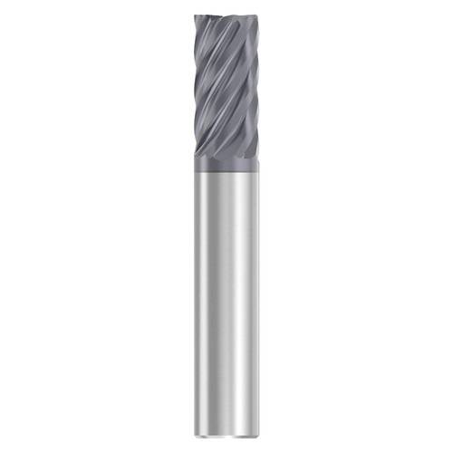 Seco Tools 17002312 | S738.250D2C003.0Z7 ALTIN 0.250" Diameter x 0.250" Shank x 2.000" OAL x 38 Degree Helix Angle 7 Flute AlTiN Coated Carbide Corner Chamfer End Mill (N58244)