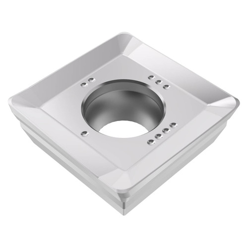 Seco Tools 03273281 |SONX150508TR-M14 0.622" Inscribed Circle Diameter x 0.032" Corner Radius x 0.219" Thickness 4 Cutting Edge Carbide Face Milling Insert