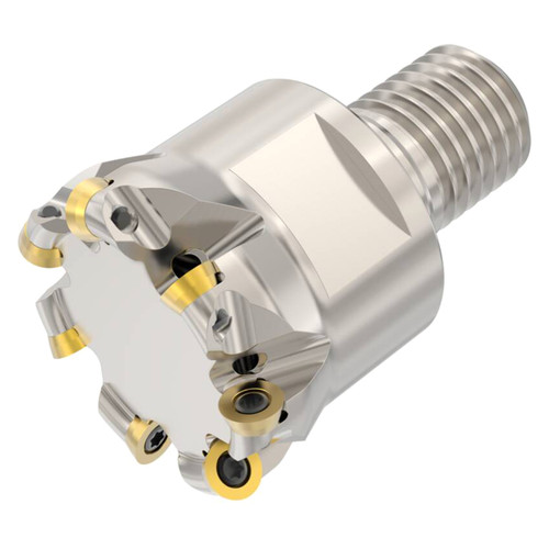 Seco Tools 00096942 | R217.29-0.75-10RE-03.4A M10 Thread Size x 13.05mm Diameter x 3.00mm Maximum Cutting Depth x 27.94mm Functional Length x 3 Degree Rake Angle Indexable Copy End Mill