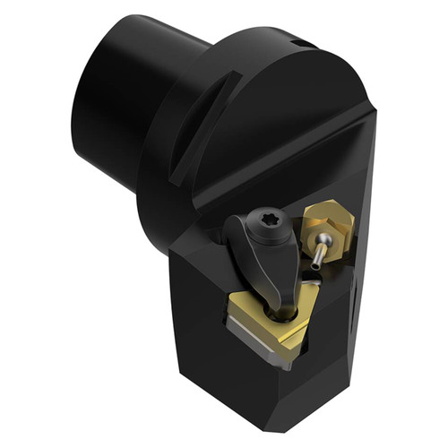 Seco Tools 02484663 | C6-CEL-45065-22HD 65.00mm Functional Length x 45.00mm Functional Width Left Cutting Direction Indexable Threading Toolholder