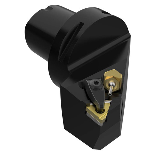 Seco Tools 02484843 | C6-CEL-45065-16CHD 65.00mm Functional Length x 45.00mm Functional Width Left Cutting Direction Indexable Threading Toolholder
