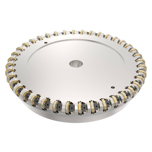 Seco Tools 02671031 | R220.48-9355-09-50M 355.00mm Diameter x 6.00mm Depth of Cut x 63.00mm Functional Length -8 Degree Rake Radial Angle Indexable Face Mill Cutter