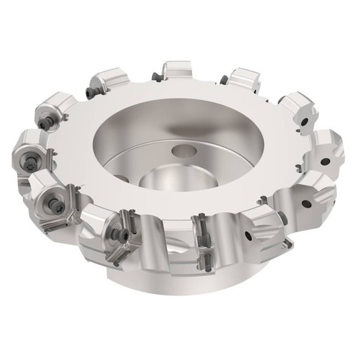 Seco Tools 02685777 | R220.48-8250-09-16S 250.00mm Diameter x 6.00mm Depth of Cut x 63.00mm Functional Length -8 Degree Rake Radial Angle Indexable Face Mill Cutter