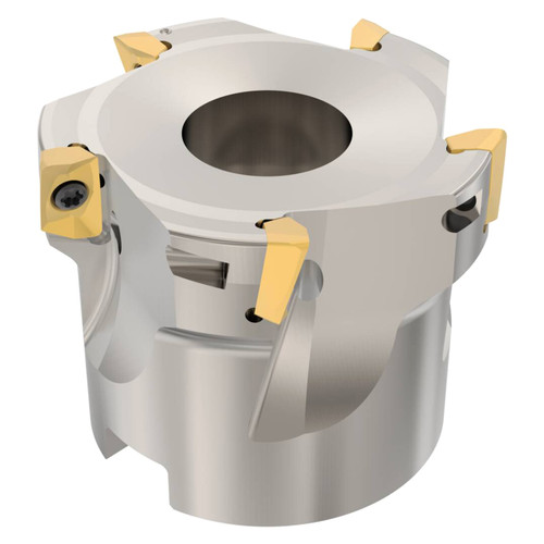 Seco Tools 02690444 | R220.69-0050-09-5AN 50.00mm Diameter x 8.00mm Depth of Cut x 40.00mm Functional Length -4.6 Degree Rake Radial Angle Indexable Square-Shoulder Face Mill