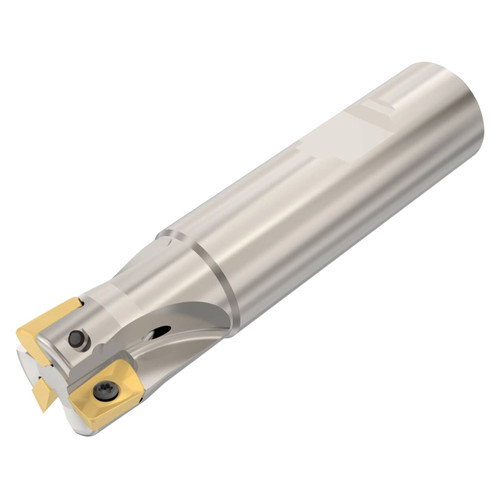 Seco Tools 02690537 | R217.69-2020.3-09-3AN 20.00mm Diameter x 20.00mm Shank x 90.00mm OAL Indexable Square-Shoulder End Mill