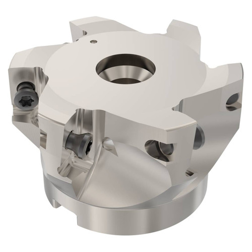 Seco Tools 02694981 | R220.69-02.50-18-6AN 63.50mm Diameter x 17.00mm Depth of Cut x 40.00mm Functional Length -6.1 Degree Rake Radial Angle Indexable Square-Shoulder Face Mill