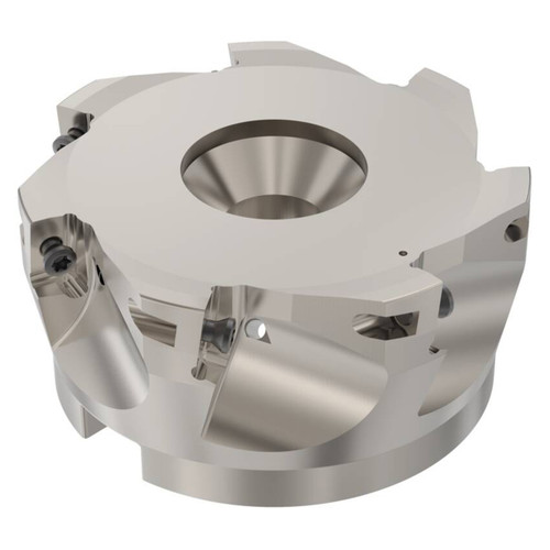 Seco Tools 02694992 | R220.69-04.00-18-7AN 101.60mm Diameter x 17.00mm Depth of Cut x 50.00mm Functional Length -4.7 Degree Rake Radial Angle Indexable Square-Shoulder Face Mill