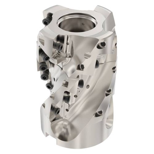 Seco Tools 02722279 | R220.69-02.50-18L4SAN 63.50mm Diameter x 76.80mm Maximum Cutting Depth x 100.00mm Functional Length x 90 Degree Cutting Edge Angle 4 Flute Indexable Square-Shoulder Face Mill