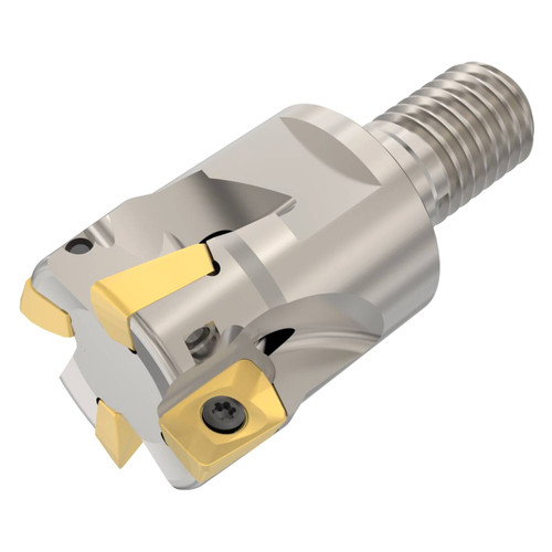 Seco Tools 02769229 | R217.69-1225.RE-10-4A M12 Thread Size x 25.00mm Diameter x 9.00mm Maximum Cutting Depth x 30.00mm Functional Length x 8 Degree Rake Angle Indexable Square-Shoulder End Mill