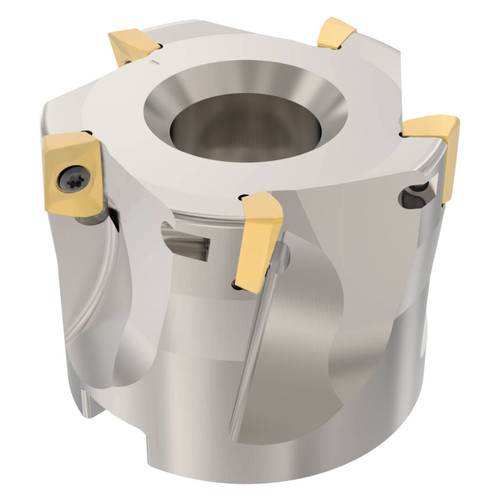 Seco Tools 02769710 | R220.69-0050-10-5A 50.00mm Diameter x 9.00mm Depth of Cut x 40.00mm Functional Length -4.5 Degree Rake Radial Angle Indexable Square-Shoulder Face Mill