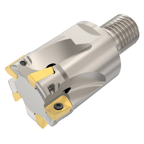 Seco Tools 02772725 | R217.69-01.25-16RE-10-5A M16 Thread Size x 31.75mm Diameter x 9.00mm Maximum Cutting Depth x 40.00mm Functional Length x 8 Degree Rake Angle Indexable Square-Shoulder End Mill