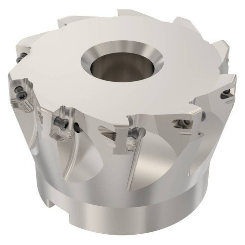 Seco Tools 02773438 | R220.69-03.00-10-10A 76.20mm Diameter x 9.00mm Depth of Cut x 50.00mm Functional Length -4.1 Degree Rake Radial Angle Indexable Square-Shoulder Face Mill