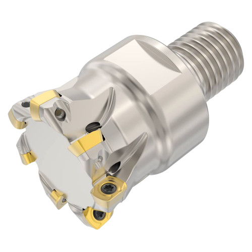 Seco Tools 02789708 | R217.21-1632.RE-LP06.5A M16 Thread Size x 23.50mm Diameter x 0.80mm Maximum Cutting Depth x 35.00mm Functional Length x 4 Degree Rake Angle Indexable High-Feed End Mill