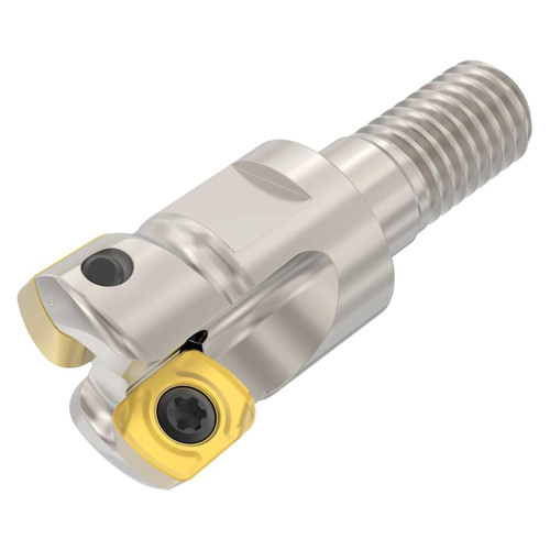 Seco Tools 02789776 | R217.21-1.2516RELP06.5A M16 Thread Size x 23.10mm Diameter x 0.80mm Maximum Cutting Depth x 35.00mm Functional Length x 4 Degree Rake Angle Indexable High-Feed End Mill