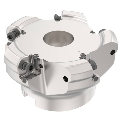 Seco Tools 02810003 | R220.48-0050-05-04SA 50.00mm Diameter x 3.00mm Depth of Cut x 40.00mm Functional Length -8 Degree Rake Radial Angle Indexable Face Mill Cutter