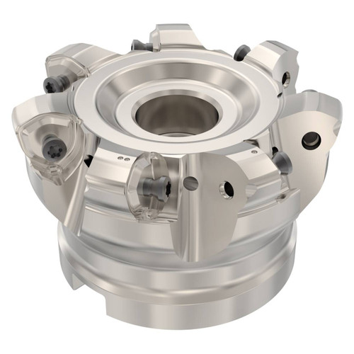 Seco Tools 02826557 | R220.21-0080-R230.7A 65.60mm Diameter x 1.80mm Depth of Cut x 50.00mm Functional Length -13 Degree Rake Radial Angle Indexable High-Feed End Mill