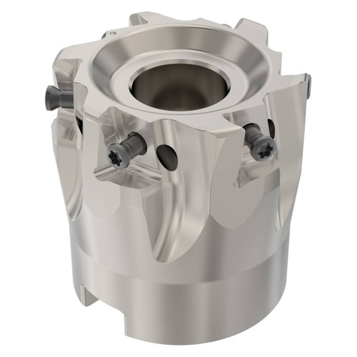 Seco Tools 02827546 | R220.94-0040-08-6A 40.00mm Diameter x 8.00mm Depth of Cut x 40.00mm Functional Length -23 Degree Rake Radial Angle Indexable Square Shoulder Mill