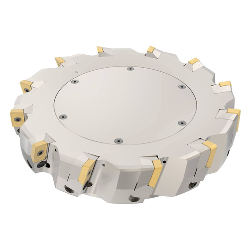 Seco Tools 02830888 | R220.90-8250-26-12CAN 250.00mm Diameter x 20.00mm Depth of Cut x 63.00mm Functional Length -9.5 Degree Rake Radial Angle Indexable Square-Shoulder Face Mill