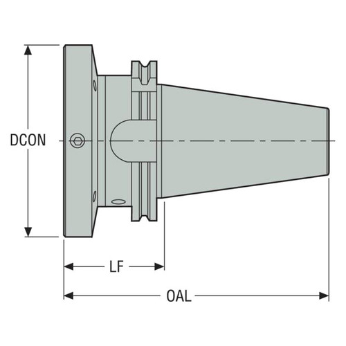 Seco Tools 02836698 | SAH-2784940201 End Mill Holder