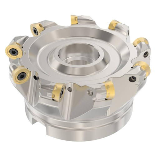 Seco Tools 02949624 | R220.29I-0066-06.6A 54.00mm Diameter x 6.00mm Depth of Cut x 50.00mm Functional Length -3 Degree Rake Radial Angle Indexable Copy End Mill