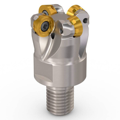 Seco Tools 02949637 | R217.29I-01.50-16RE-06.4A M16 Thread Size x 26.10mm Diameter x 6.00mm Maximum Cutting Depth x 40.00mm Functional Length x 4 Degree Rake Angle Indexable Copy End Mill